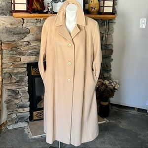 fleece swing coat plus size